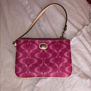 Coach wristlet